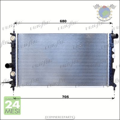 Frigair 0204.3016 Radiatore Auto Per IVECO Daily - Qualità OE, Testato, Installazione Garantita - 2
