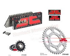 Kawasaki ZX6R G1 G2  JT Heavy Duty X-Ring Chain and JT Quiet Sprocket Kit Set