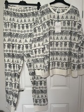 Women’s Next Hamish The Highland Cow Fair Isle Pyjamas Size 2XL Tall / 24 New