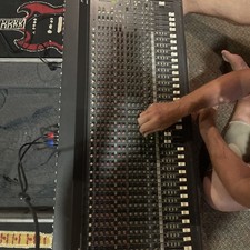Mackie SR32-4 32-Channel 4-Bus Mixer including road case.