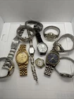 Watch Lot 12 Vintage Watches, Gruen, Botany, Diamanté, Seiko, Geneva, Relic.