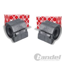 2X febi 20Mm Stabilager Vorne Passend FüR CitroËN C2 C3 Links+Rechts