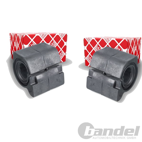 2X febi 20Mm Stabilager Vorne Passend FüR CitroËN C2 C3 Links+Rechts-image