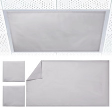 2Pcs Fluorescent Light Covers - Light Covers for Ceiling Lights Classroom