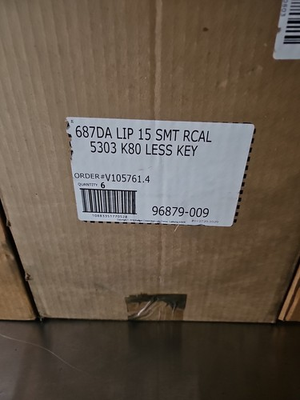 #ad Dakota Handleset Deadbolt Keyed One Side Exterior Only featuring Sma6 Pack $120.00