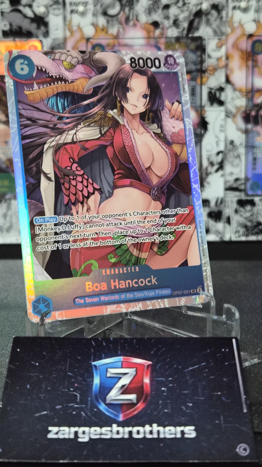 Boa Hancock OP07-051 Super Rare 500 Years in the Future One Piece *English*