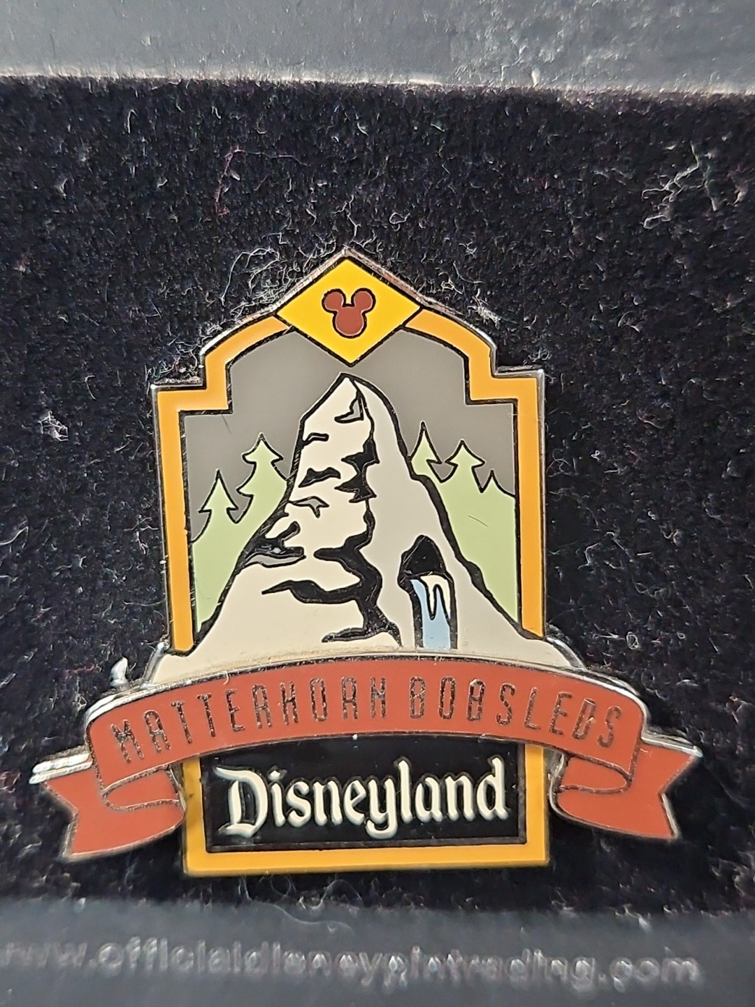 Disney Pin 2000 Disneyland The Original Series Matterhorn Bobsleds