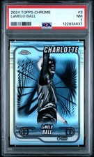 2024 TOPPS CHROME #3 LAMELO BALL PSA 7
