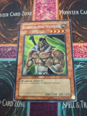 Yugioh Elemental HERO Wildheart GSE-EN001 Super Rare Limited Near Mint