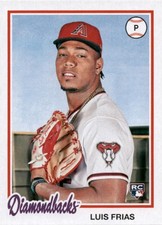 2022 Topps Archives Luis Frias #159 Arizona Diamondbacks