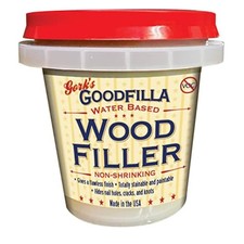 Water-Based Wood Filler - Stainable, Sandable, 8 oz