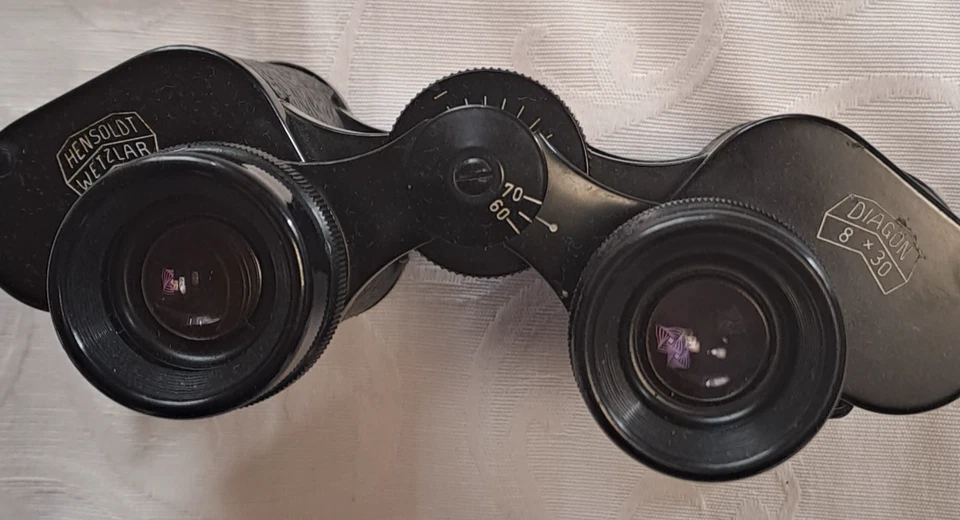 Älteres antikes Hensoldt Wetzlar Diagon 8 x 30 Made in Germany Top Zustand - Bild 3 von 4