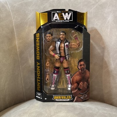 Jazwares Anthony Bowens All Elite AEW Unrivaled Collection Figure #127 Series 14