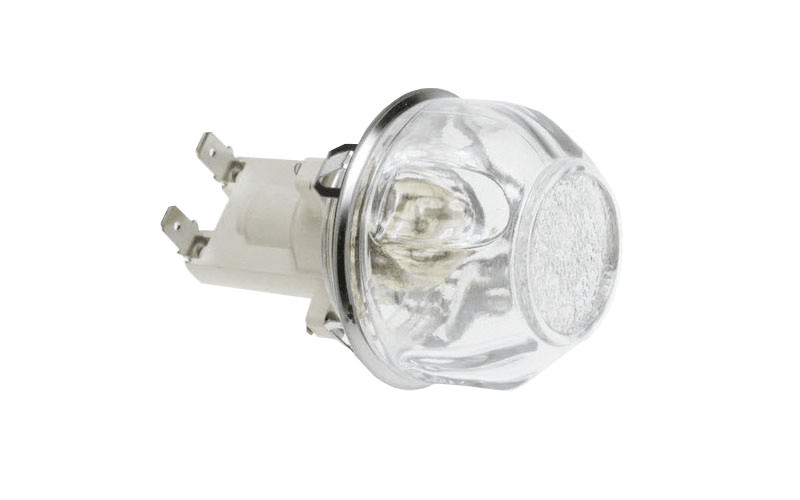 Lampe de four complète Zanussi 389079322 ampoule et hublot verre résistant