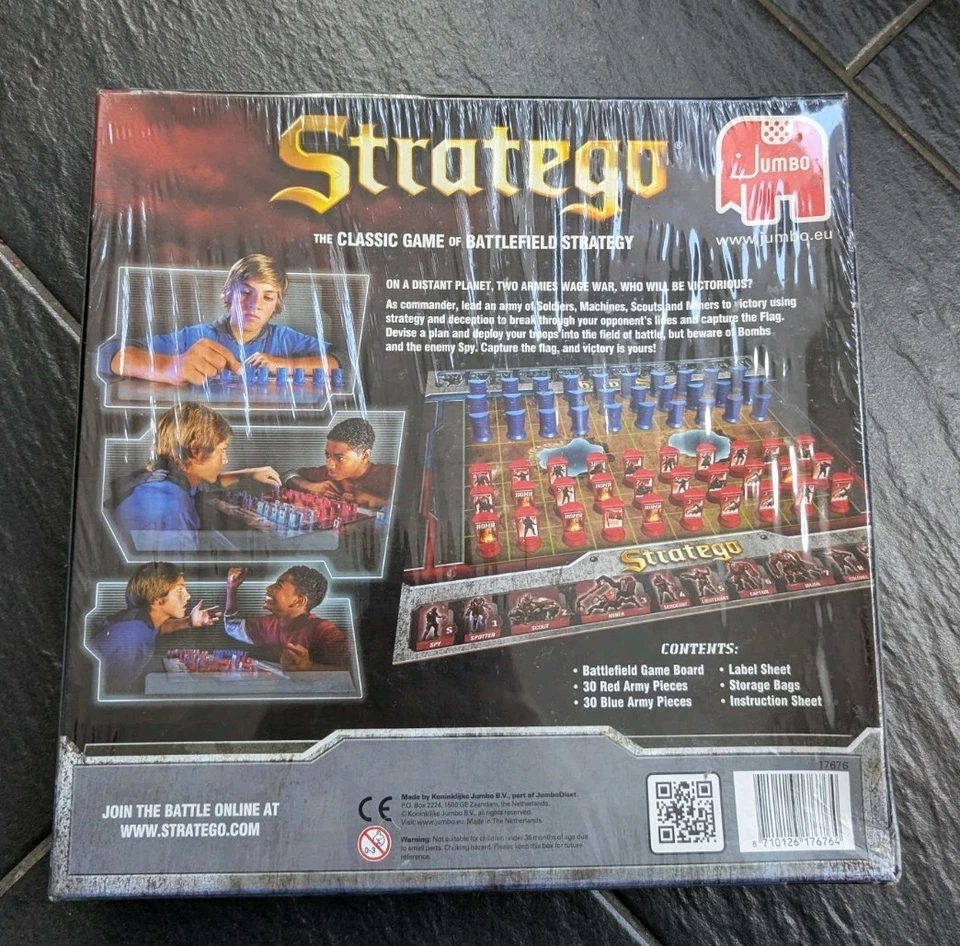 Stratego Sci-Fi Board Game Battlefield Space Future Strategy Jumbo New Sealed - Image 3 of 4