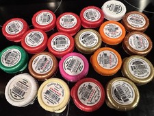 20 Plastic Bottle Caps Lids Tops Craft Art Projects Upcycle Colorful Glass Milk