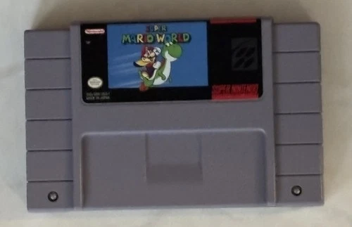 New ListingSuper Nintendo SNES Super Mario World (Cleaned, Tested & Working)