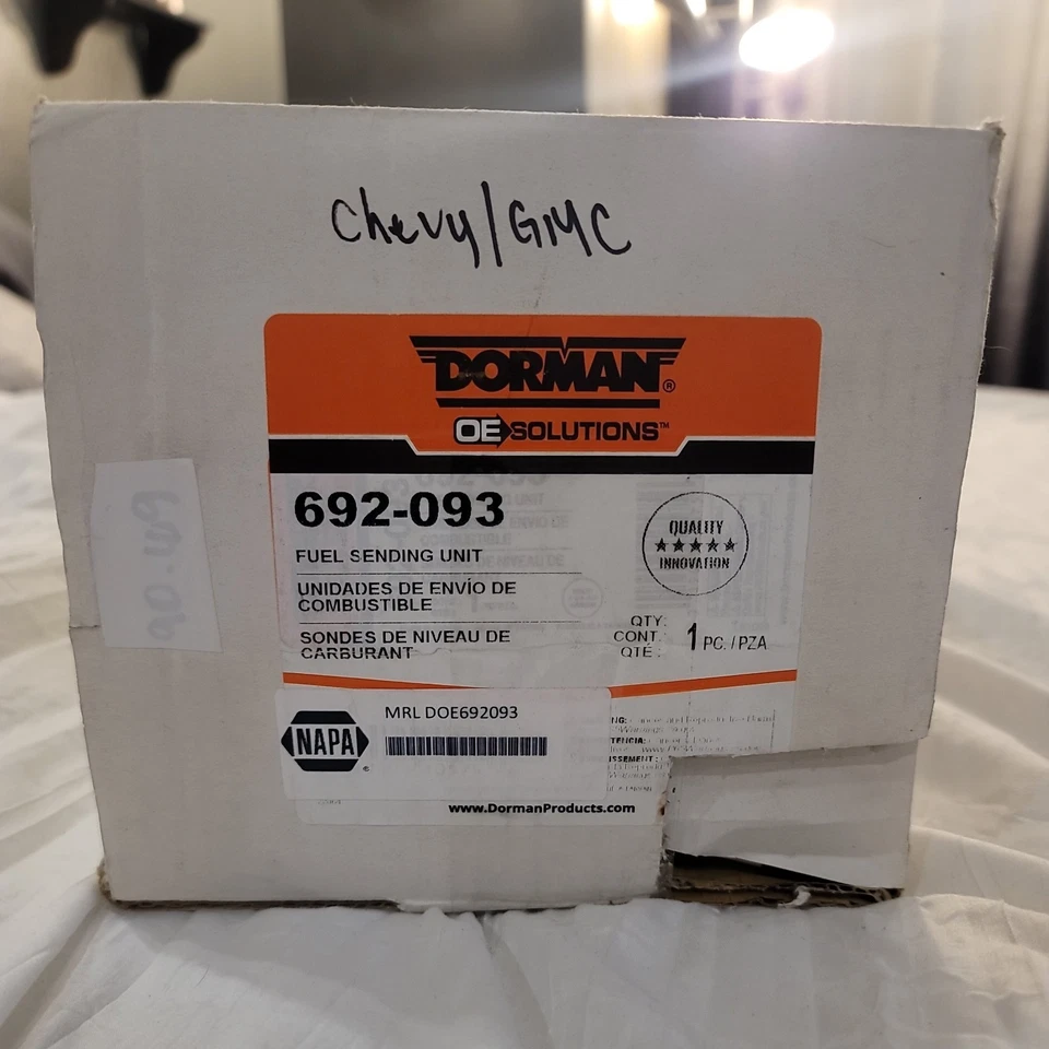 Unidad de envío de combustible Dorman 692-093 gasolina para Chevy Blazer Suburban Chevrolet K5 C10 Foto 2 de 3