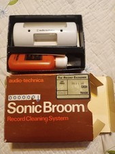 Vintage 1986 AT6012 Sonic Broom Record Cleaning System