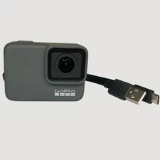 GoPro HERO7 Silver 4K30 Action Camera w/ Touchscreen, Charger, Built-In Battery