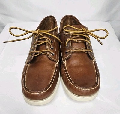 Eastland Falmouth Men's 11 D Oxford Leather Shoes Tan 7765 Moc