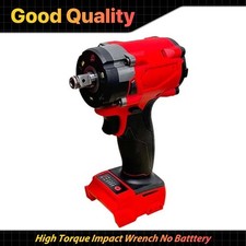 12 Impact Wrench High Torque For Milwaukee No Batttery