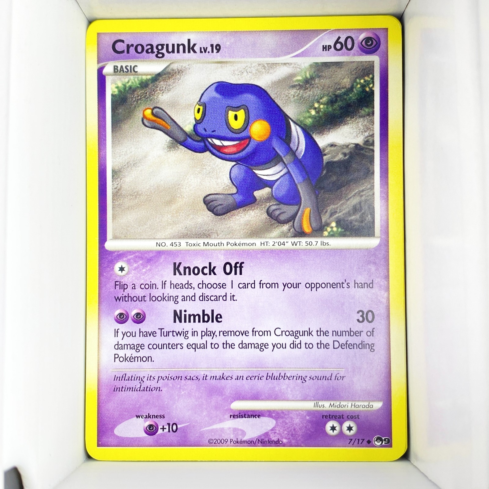 Croagunk 7/17, POP Series 9, English
