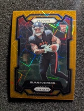 2023 Panini Prizm - Rookies Bijan Robinson #305 Lazer Prizm (RC)