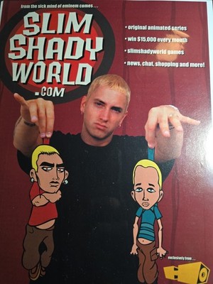 Slim Shady. Com Magazine Ad Clipping Rap Xxl Source Complex
