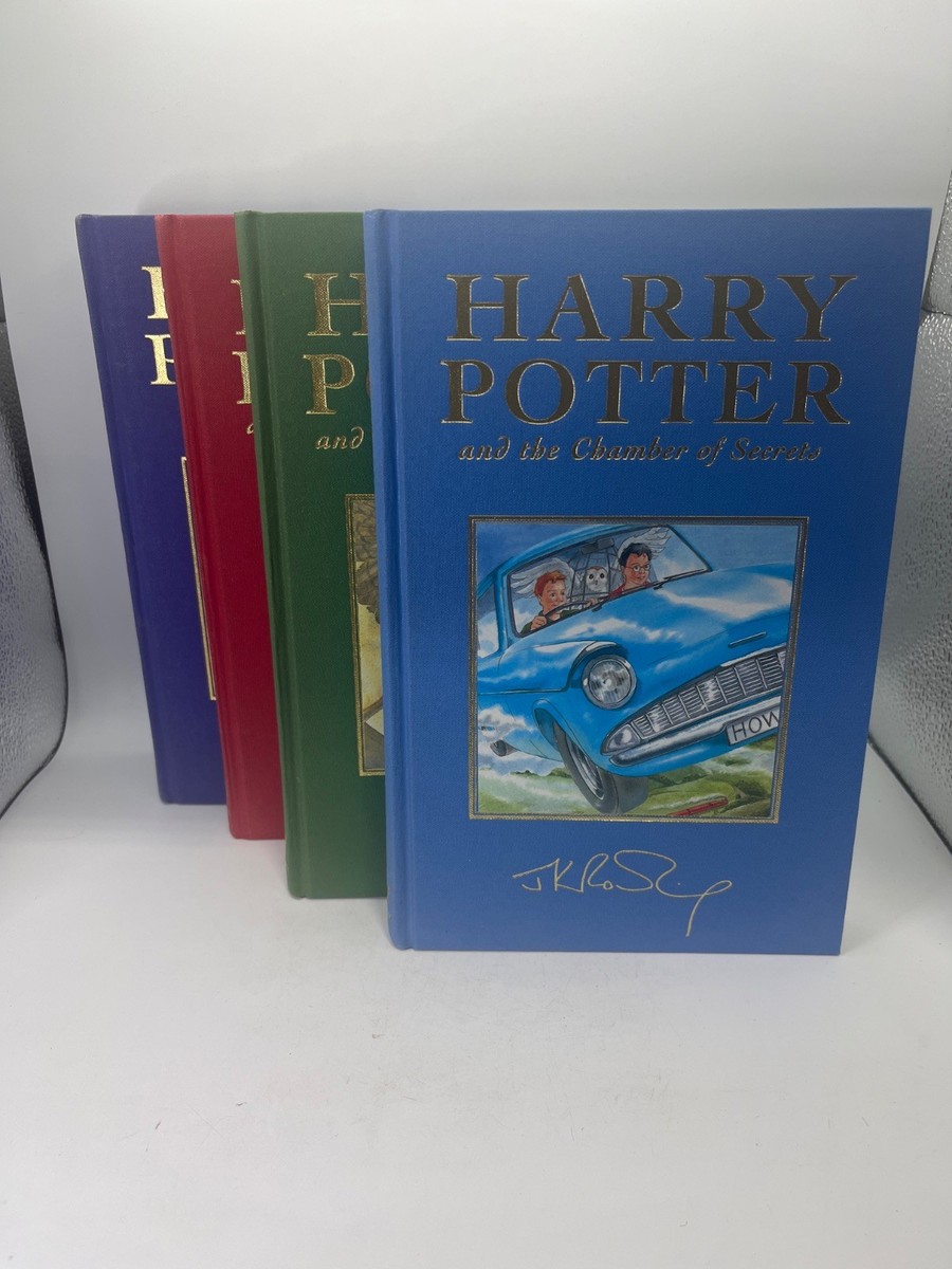 Harry Potter Gift Set Deluxe Signature Edition w Slipcase - Books