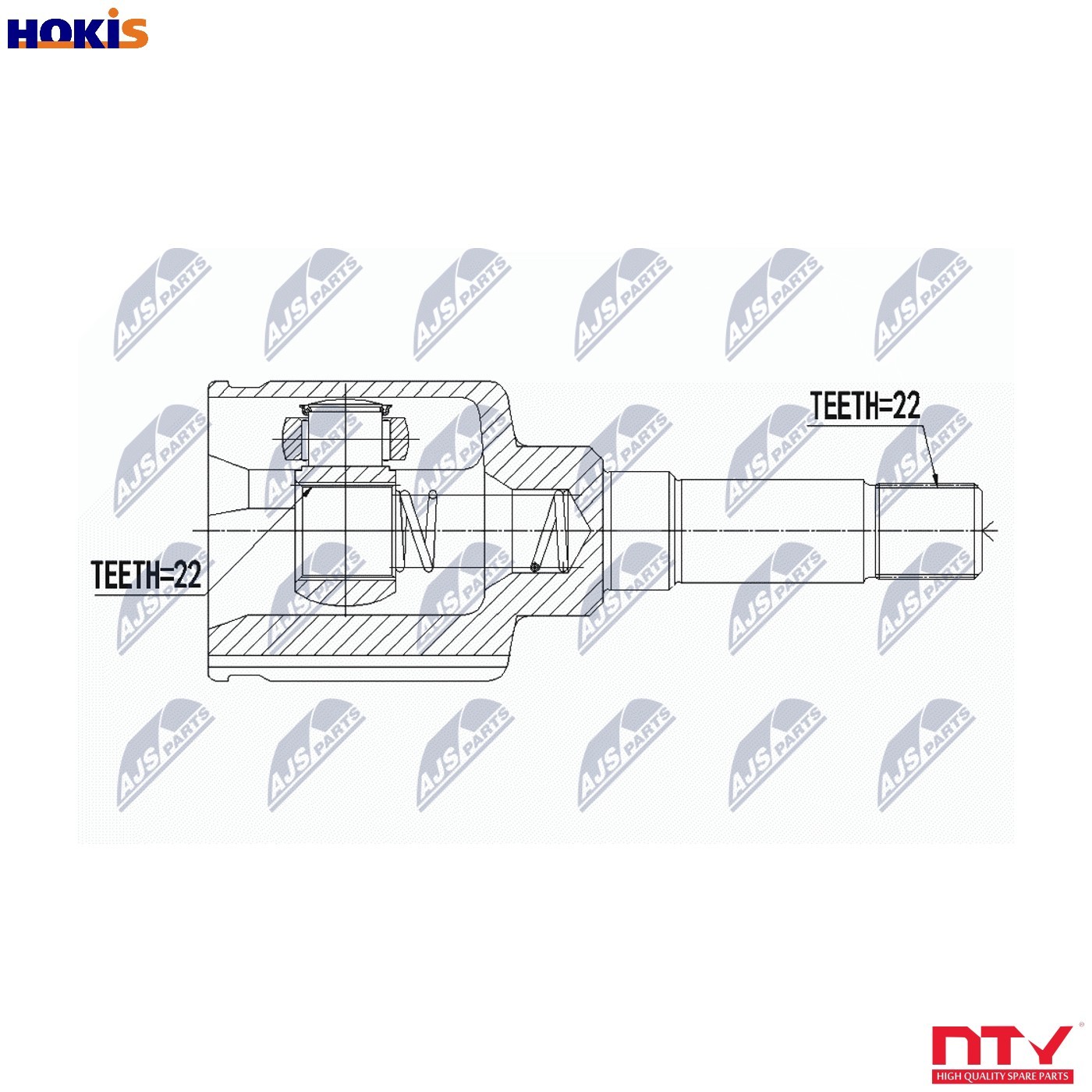 Hardy Disc, Longitudinal Wave Prop Shaft Fits for Citroen Nemo 1.4HDI 09 - Image 13