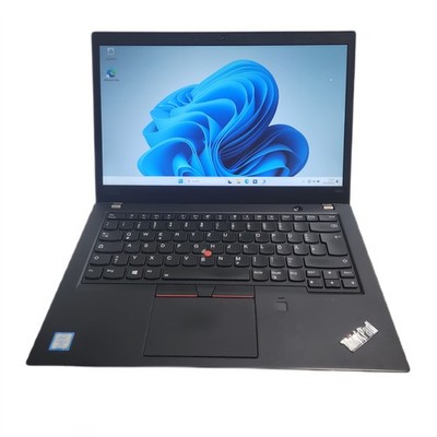 Lenovo Notebook ThinkPad T480s i7-8650U 8GB 256GB SSD black Win 11 Touch