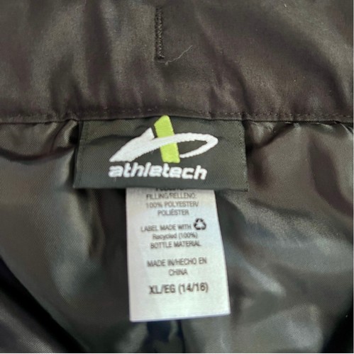 Athletech Black Snow Ski Pants Youth XL (14/16) - Picture 5 of 6