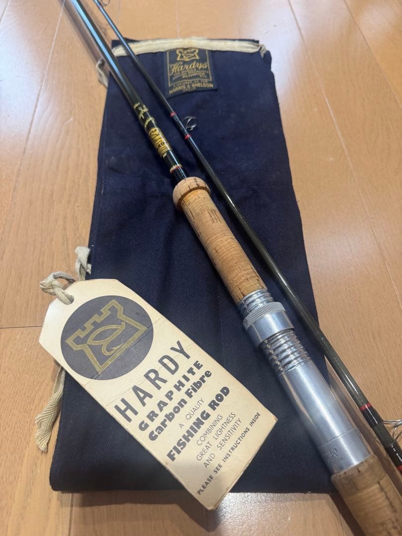 HARDY Graphite Carbon 10ft 305cm Spinning Rod Fishing Vintag