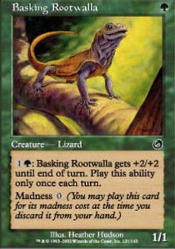 1x Basking Rootwalla MTG - Torment - Moderate Play