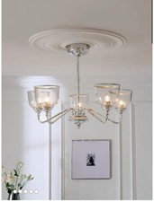 Next Chrome Gloucester 5 Light Chandelier Light