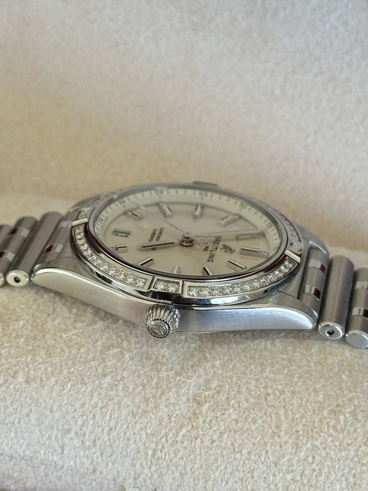 Breitling Chronomat 36mm Automatic With Box & Papers. RRP £8500 ( A10380591A1A1) image 6