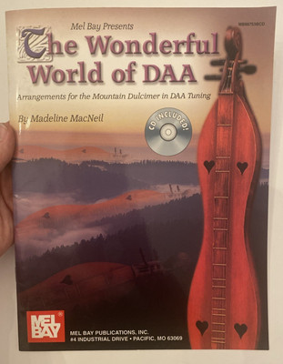 Dulcimer Mountain DAA Tuning Wonderful World Sheet Music Songbook w/CD Mel Bay