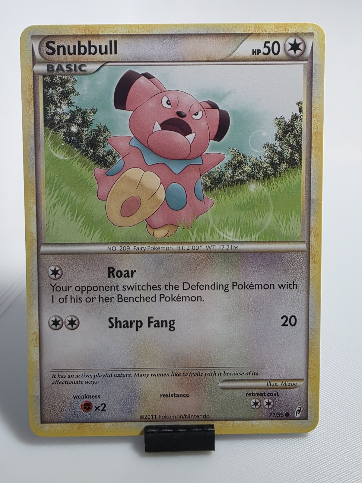 Snubbull Call of Legends 71/95 Common Pokemon