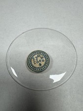 Vintage Unmarked Round Glass Pocket Watch Crystal 22 13/16, 25 5/8, 4