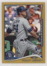 2014 Topps Chrome Gold Refractor 37/50 Tommy Medica #198 2f9