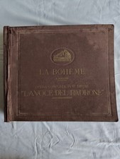 Opera La Boheme di Giacomo Puccini 13 dischi 78 giri