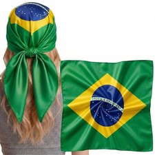 Head Scarf for - Fashion Silk-Like Neck Bandana Hair Wrap, Large Square Heads...