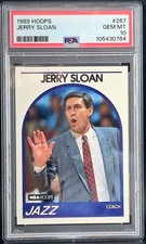 JERRY SLOAN 1989 HOOPS #267 PSA 10