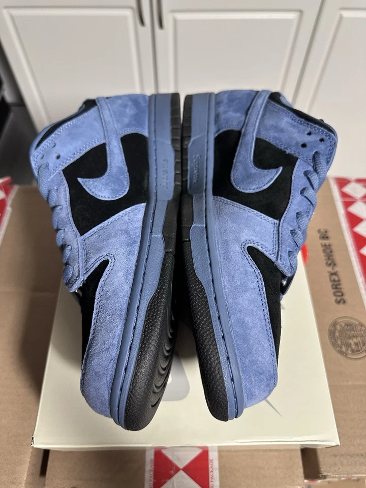 МУЖСКИЕ РАЗМЕРЫ - Supreme x Nike SB Dunk низкий 94 океана туман США эксклюзивный Быстрая доставка✅ - Изображение 2 из 4