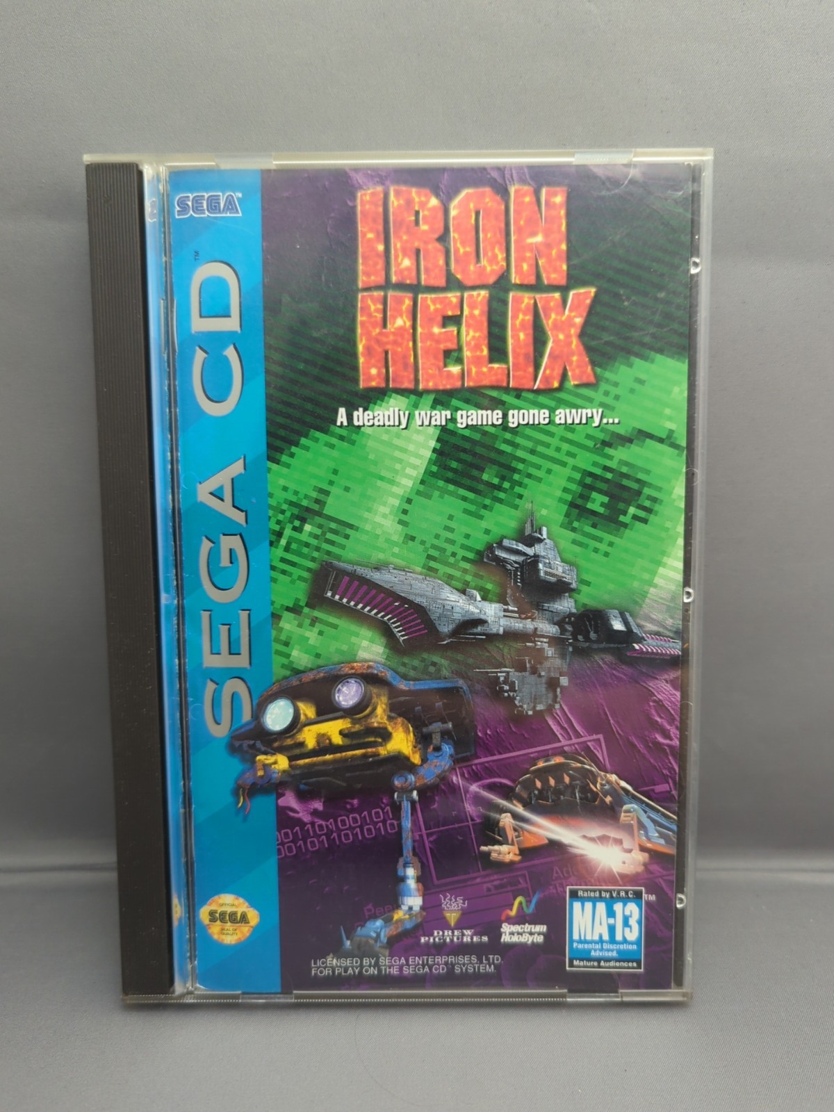* Iron Helix (Sega CD) Complete CIB