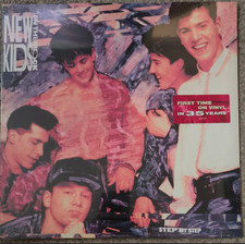 New Kids On The Block ‎– Step By Step  - Vinyl LP, New & Sealed!