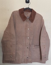 New NWOT Old Navy Canvas Barn Jacket Corduroy...