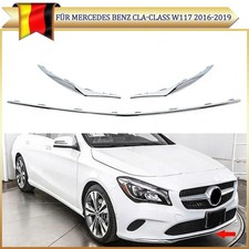 3x Front Stoßstangen Gitter Spoilerlippe für Mercedes Benz CLA-Class W117 16-19