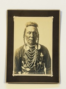 Antique Native American Indian of Crow Nation; Montana; Late 19th Century